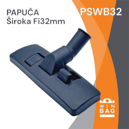 Široka papuča za usisivače Fi32mm.