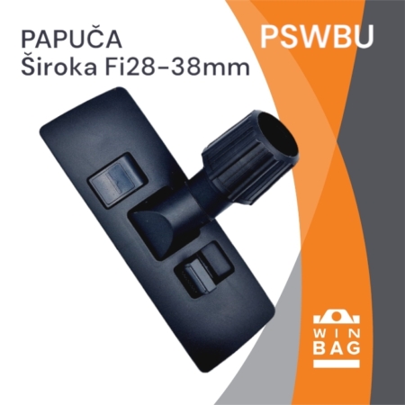 Široka papuča za usisivače sa adapterom Fi30-36mm