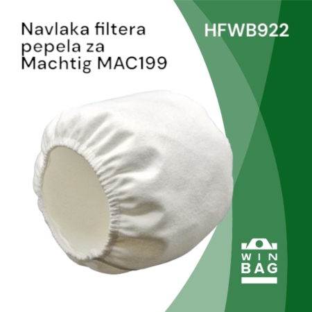 Zaštitna navlaka filtera za MACHTIG MAC-199 usisivač pepela.