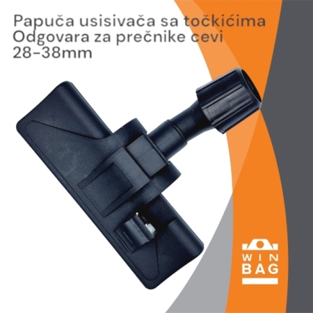 Široka papuča sa adapterom i točkićima 