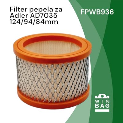 Filter usisivača za pepeo AD7035 ADLER