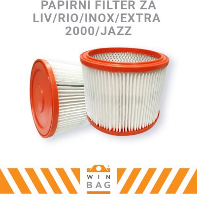 Papirni filter za LIV usisivace