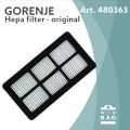 Hepa filter za GORENJE 480363/VC2221DiPP/VCEB28DBKO/VC2222