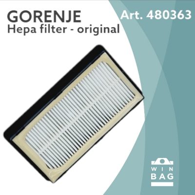 Hepa filter za GORENJE 480363/VC2221DiPP/VCEB28DBKO/VC2222