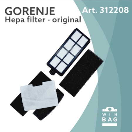 Komplet filtera za Gorenje 312208/ VCK1901WF/VCK1901W