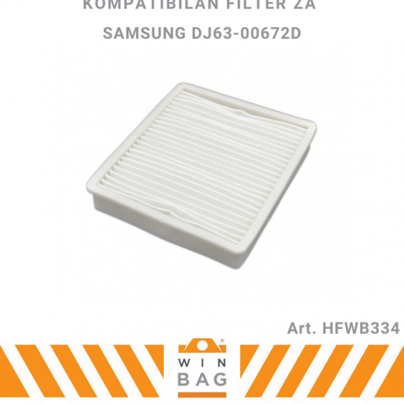 HFWB334 Hepa filter Samsung DJ63-00672