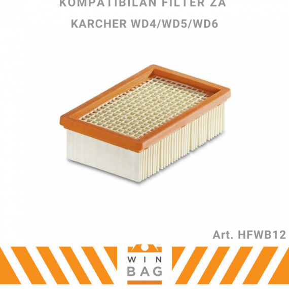HFWB12 Hepa filter Karcher WD4
