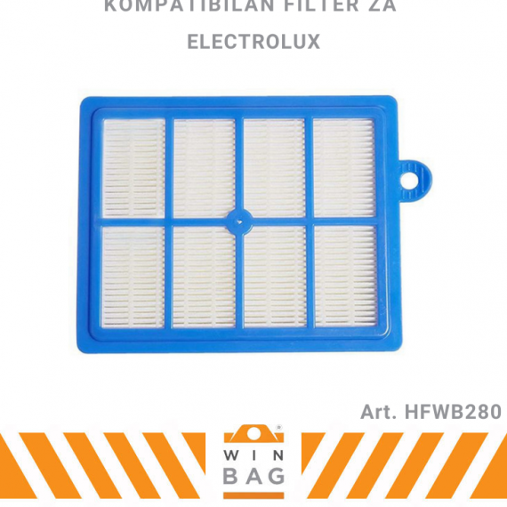 HFWB280 Hepa filter Electrolux