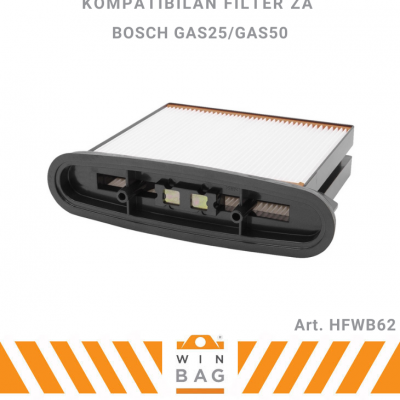 HFWB62 Filter Bosch gas25 gas50