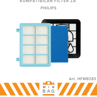 HFWB825 Komplet filtera Philips FC8010