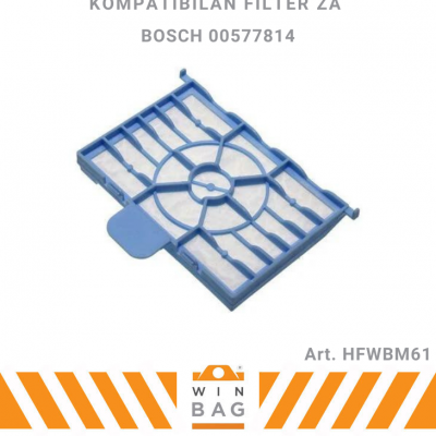 HFWBM61 Zaštitni filter motora Bosch 00187622