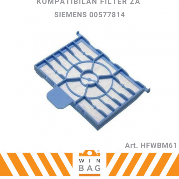 HFWBM61 Zaštitni filter motora Siemens 00577814