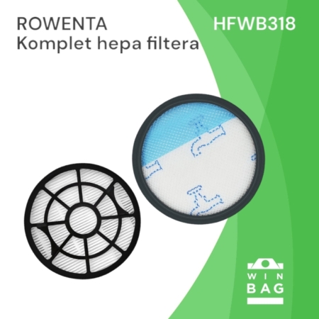 Komplet filtera za Rowenta Swift Power Cyclonic ZR904301/RO2910/RO2981EA usisivače