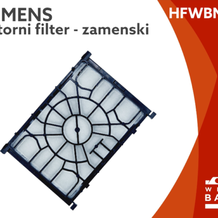 Motorni filter za Siemens 577117/Q/VSZ/Z usisivače.