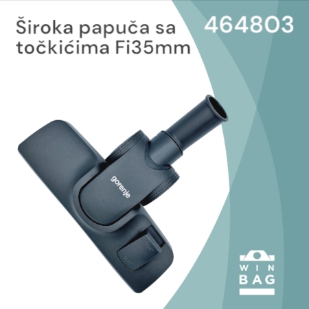 Papuča Gorenje 484803 široka Fi35mm za usisivače.