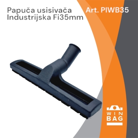 Industrijska papuča sa točkićima za usisivač Fi35 mm.