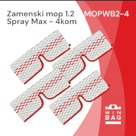 Rezervni zamenski ulozak - 4kom za Vileda 1.2. SPRAY MAX 