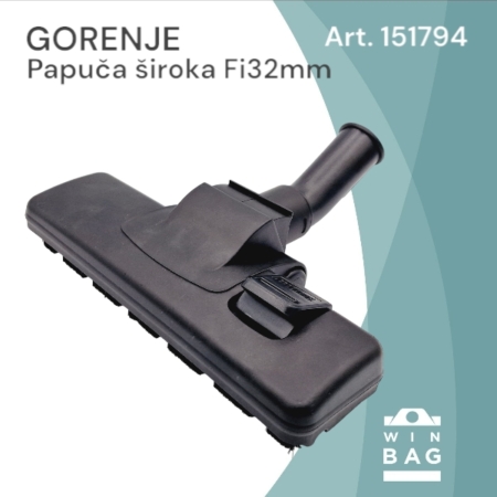 Papuča široka za Gorenje 151794 usisivače