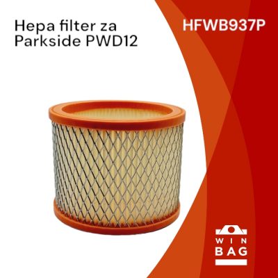 Hepa filter za Parkside PWD12A1/B2 usisivače