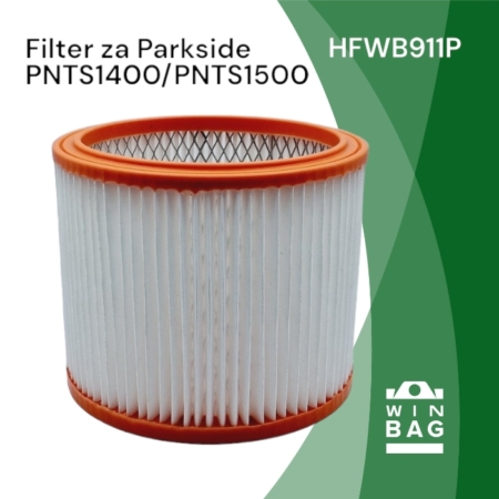 Filter za Parkside PNTS1400 - PNTS1500A - B C usisivače 22 Filter za Parkside PNTS1400/PNTS1500A