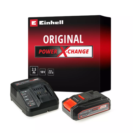 EINHELL punjač i baterija 18V 2,5Ah PXC Starter Kit